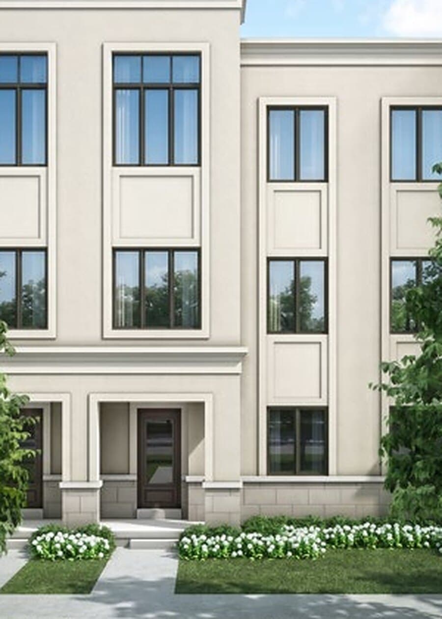 The A3 Collection — front elevation B rendering