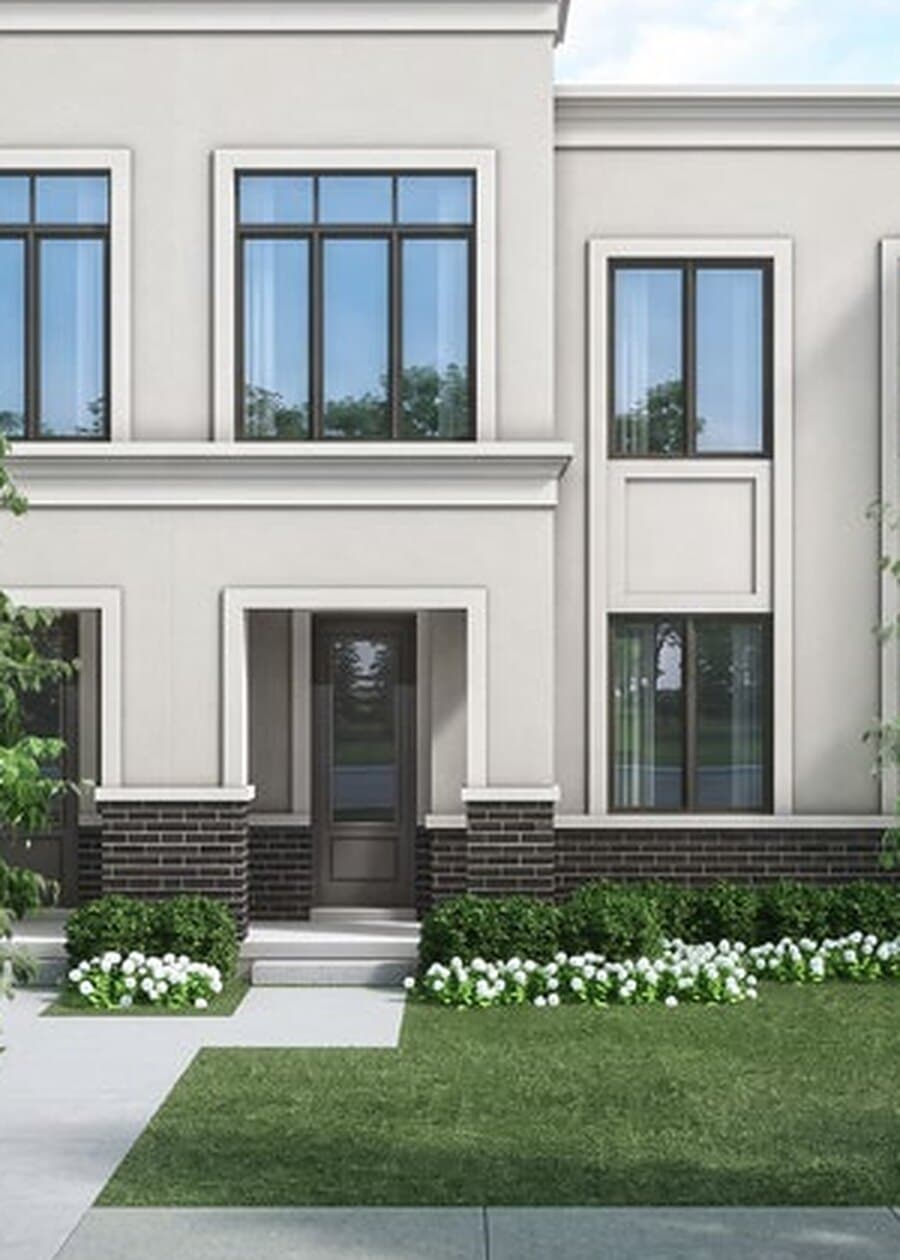 The M1 Collection — front elevation rendering