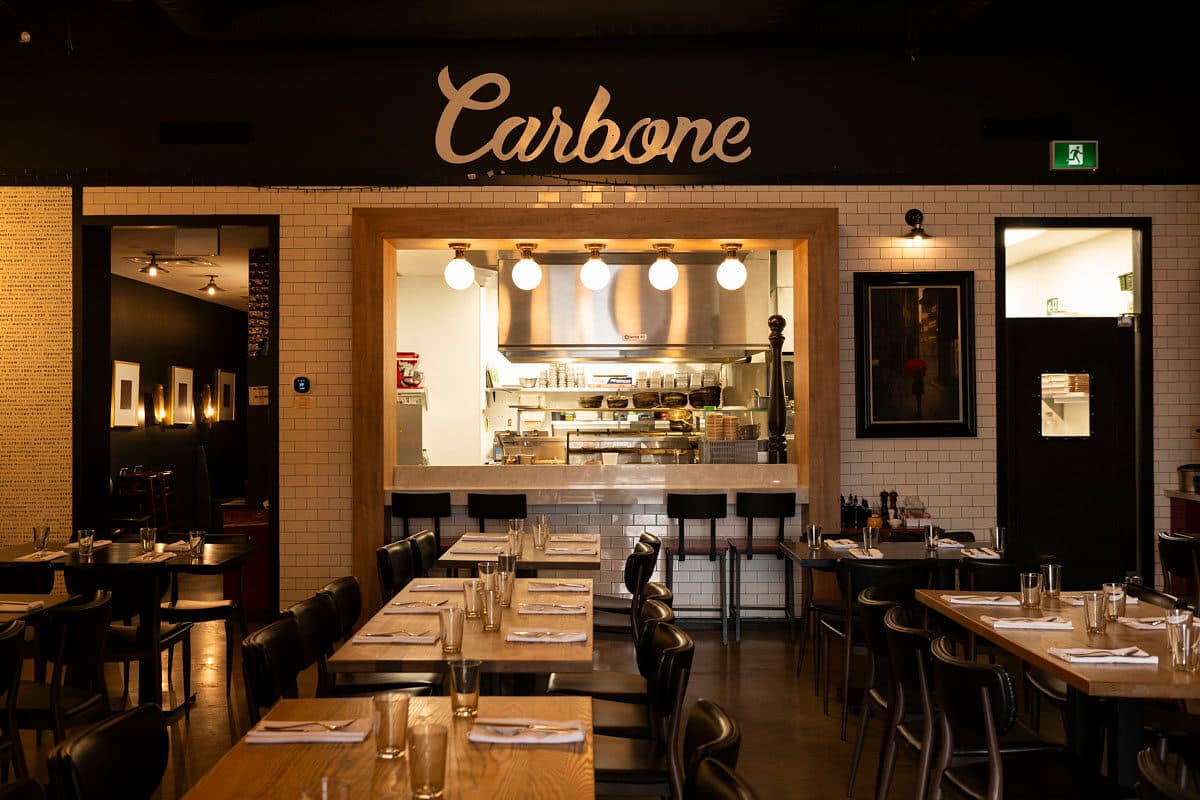 A restaurant interior in Aurora